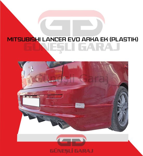 Mitsubishi Lancer Evo Arka Ek (Plastik)
