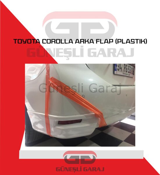 Toyota Corolla Arka Flap (Plastik)