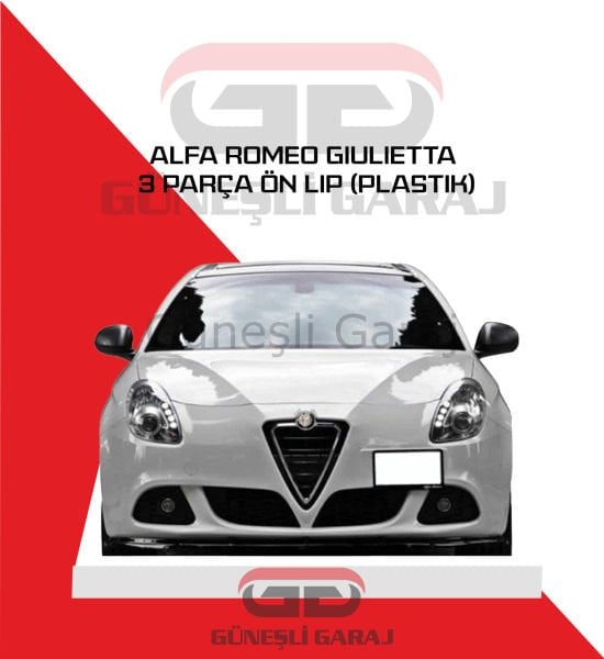 Alfa Romeo Giulietta 3 Parça Ön Lip (Plastik)