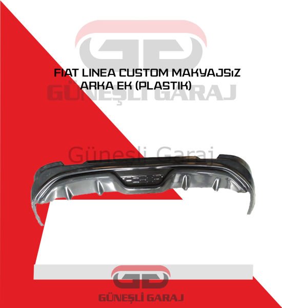 Fiat Linea Custom Makyajsız Arka Ek (Plastik)