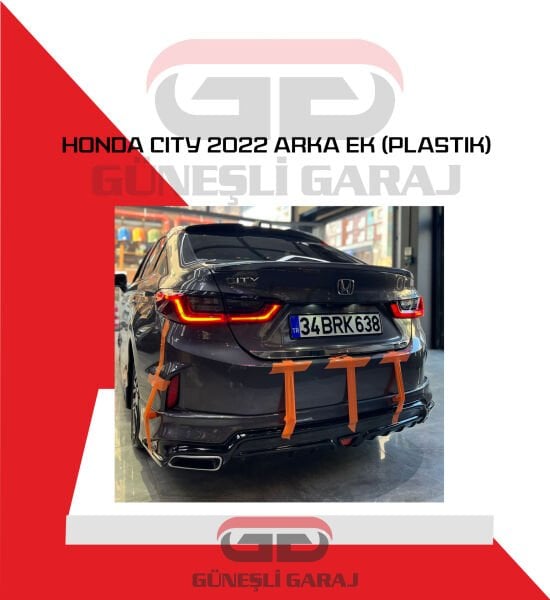 Honda City 2022 Arka Ek (Plastik)