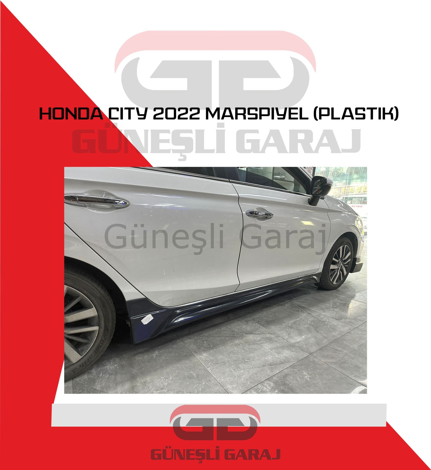 Honda City 2022 Yan Marşpiyel (Plastik)