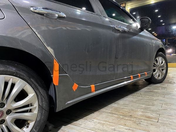 Fiat Egea Sedan Makyajsız Body Kit Seti Plastik