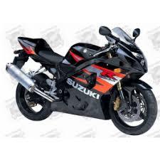 Suzuki Gsxr 600 Siyah Grenaj Seti 2004-2005