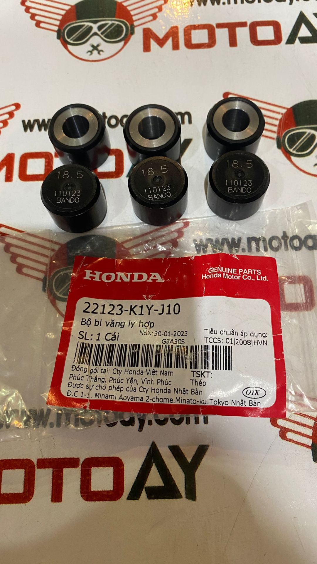 Honda Pcx 125 2021 2023 Ön Baga Tahrik Misket Set Orjinal