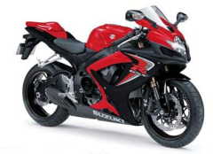 Gsxr 600 Grenaj Seti Kırmızı Siyah 2006 2007