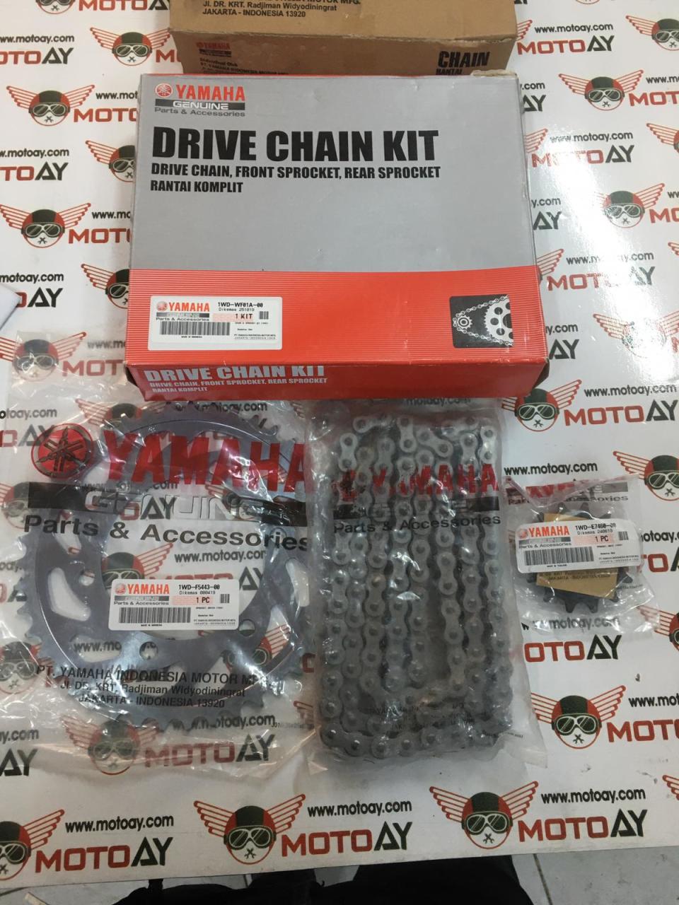 Yamaha Mt25 Zincir Dişli Set Orjinal 1WD-WF01A-00