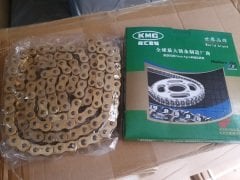 530 - 525 - 120 L Kmc Gold Oringli Zincir Taiwan