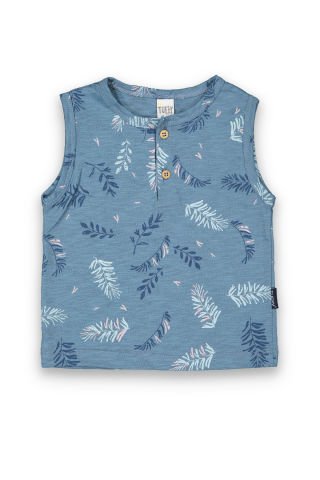 Tuffy Palmiye Detaylı Askılı Erkek Bebek T-Shirt-8030