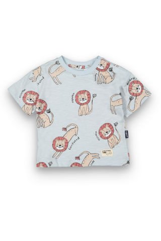 Tuffy Aslan Detaylı Erkek Bebek T-Shirt-8012