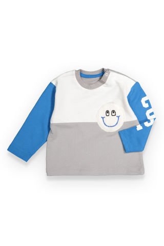 Tuffy Smile Erkek Bebek Sweatshirt - 7001