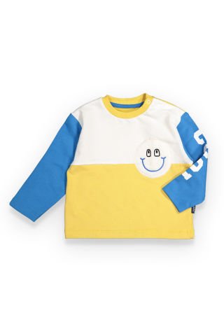 Tuffy Smile Erkek Bebek Sweatshirt - 7001