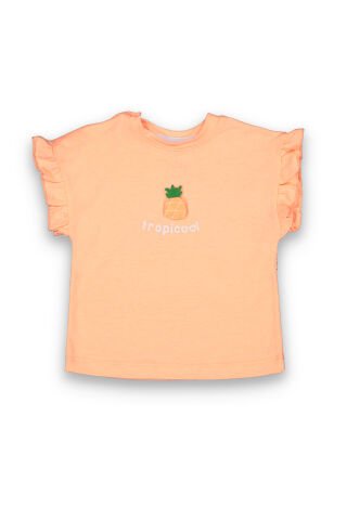 Tuffy Tropicool Detaylı Kız Bebek T-Shirt-5017