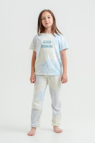 Tuffy Good Morning Kız Çocuk İkili Pijama Takımı-1058