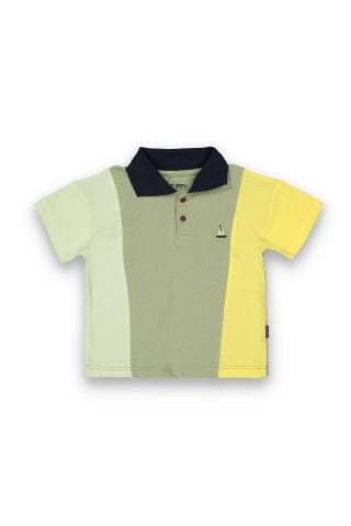 Tuffy 3 Renk Detaylı Erkek Çocuk T-Shirt-8073
