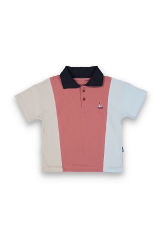 Tuffy 3 Renk Detaylı Erkek Çocuk T-Shirt-8073