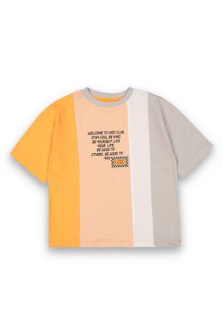 Tuffy 3 Renk Detaylı Erkek Çocuk T-Shirt-8109