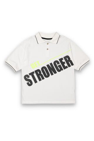 Tuffy Stronger Baskılı Erkek Çocuk T-Shirt-8119