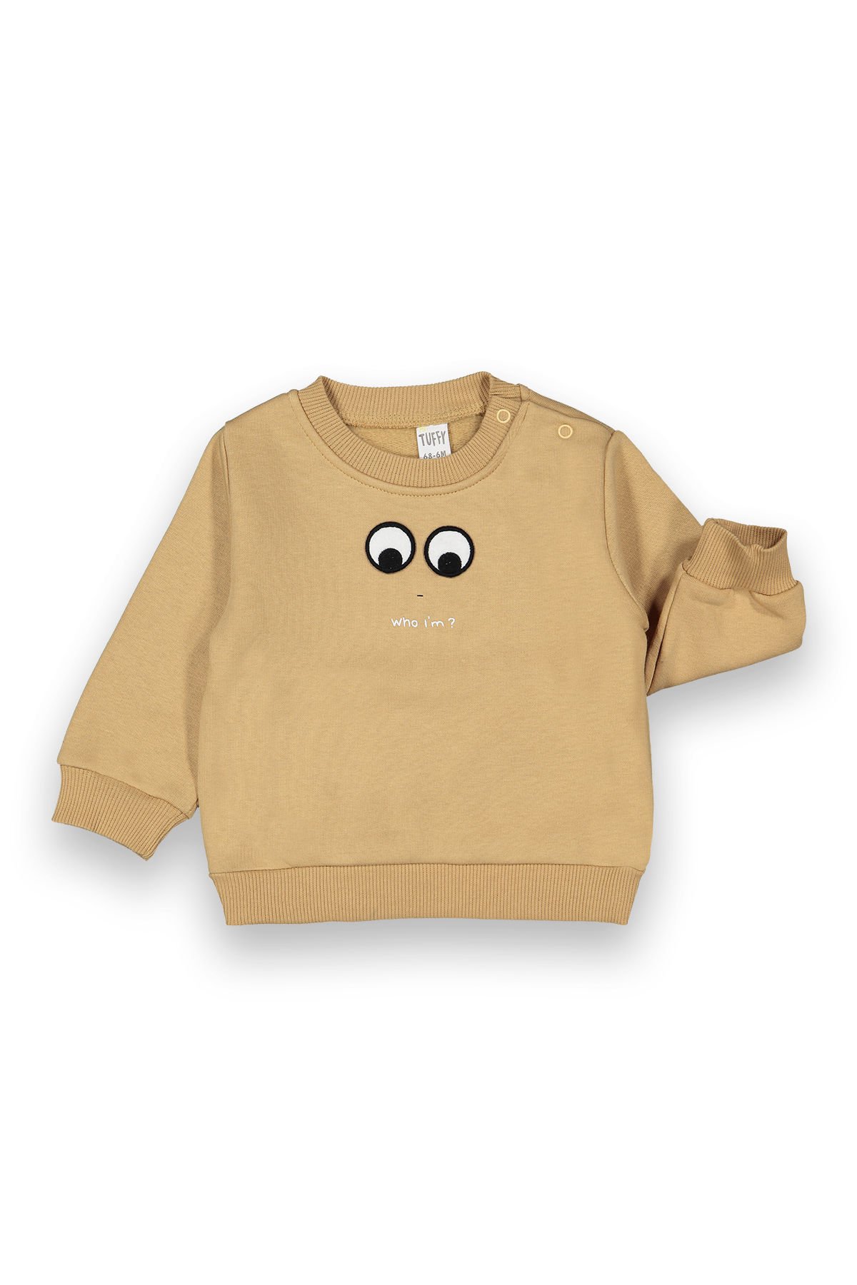 6-18 Ay Erkek Bebek Nakışlı Sweatshirt-216