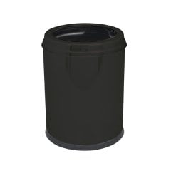 Hafele Çöp Kovası Çember Kapaklı Perla 5 Litre Mat Siyah Renk