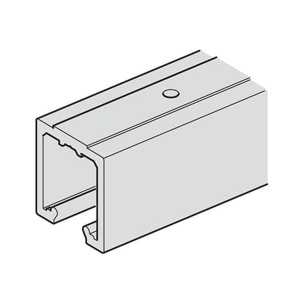 Hafele Fold100-T Üst Taşıyıcı Ray 3000mm