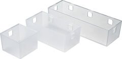 Hafele Magic Box Organizasyon Kutusu 84x84mm Mat Beyaz Renk