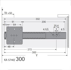 Tv Kapak Mekanizması 30 cm