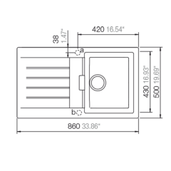 Schock Granit Evye Cristadur Signus D-100 Polaris