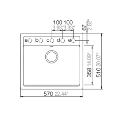 Schock Granit Evye Cristalite Nemo N-100 Croma