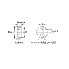 Hafele Askı Elemanı 30x9,5mm Beyaz Renk (100 Adet)