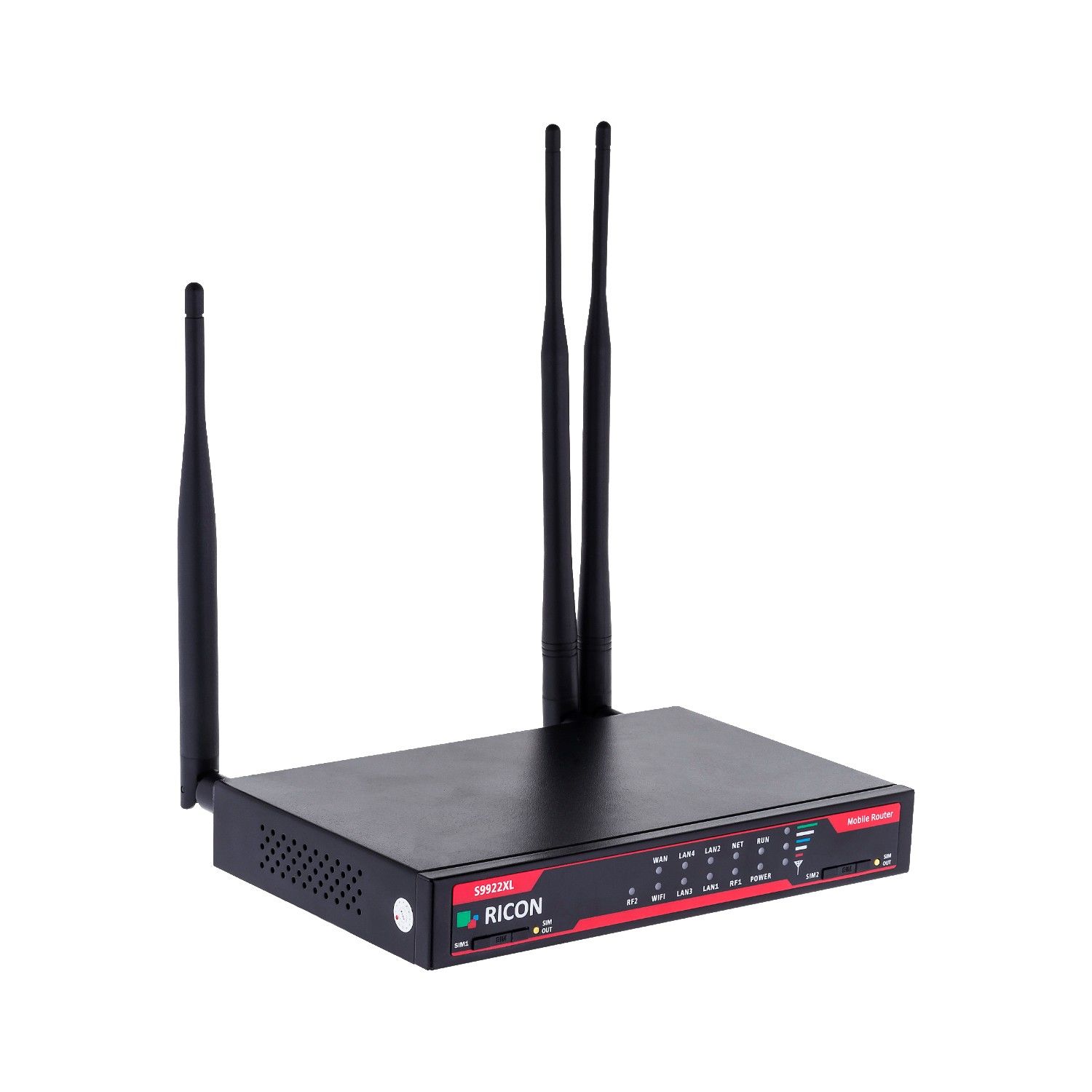 Ricon LTE SFP Wifi Router 2x2 WiFi Anten,1xGE WAN 4xGE LAN,LTE CAT4,2,4Ghz Wifi 802. 11b/g/n (L2/L3)