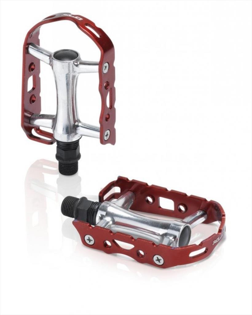 Xlc PD-M15 Ultralight Alüminyum Mtb Bisiklet Pedalı Kırmızı-Gümüş