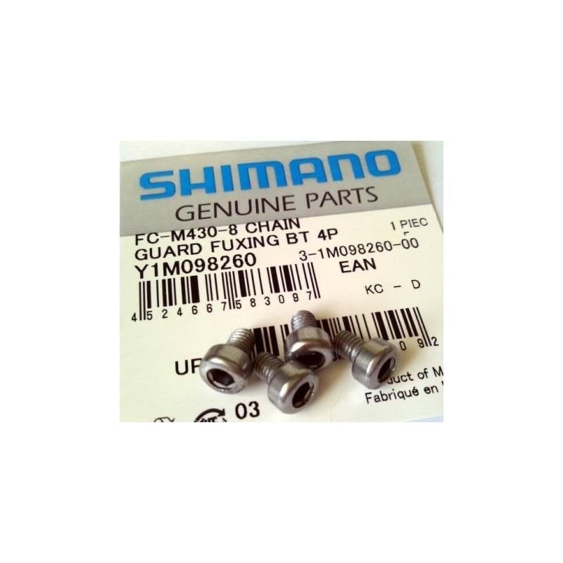 Shimano FC-M430 Aynakol Zincir Muhafaza Vidası 4lü Paket