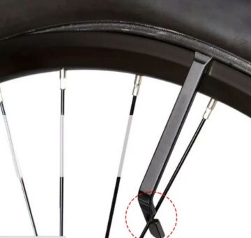 QRD Metal Bisiklet Lastik Levyesi 3lü Paket Siyah