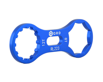 QRD RL223 8T-12T Alüminyum Maşa Anahtarı Mavi