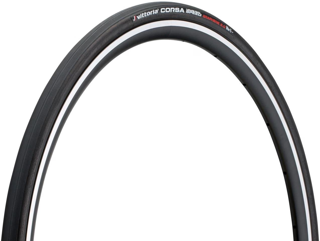 Vittoria 700x28 Corsa Speed G2 Tubeless Katlanır Yol Bisikleti Dış Lastik Siyah