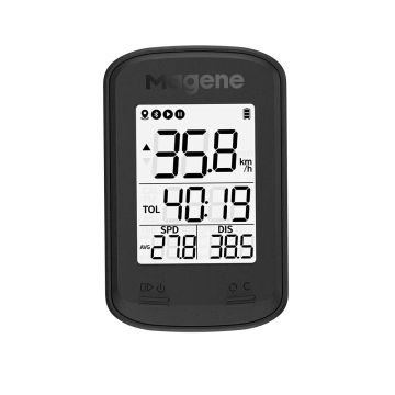 Magene C206 Pro GPS Bisiklet Km Saati Siyah