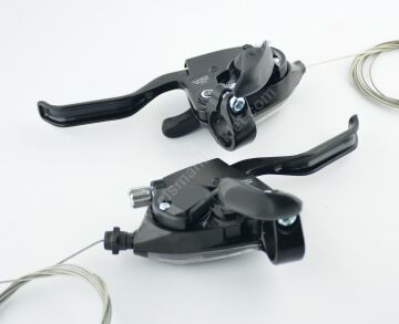 Shimano St-Ef500 3x9 Vites Fren Kolu Set