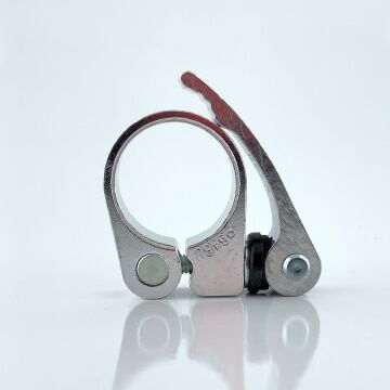 Ursus 602D Alüminyum 34.8mm(34.9mm)  Mandallı Sele Kelepçesi Gümüş