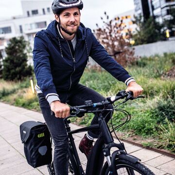 Ortlieb F8221 E-Mate E-Bike Heybe Çanta Tek 16L Petrol Yeşili