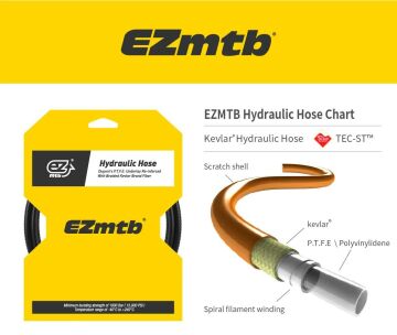 EZmtb Pro 1700mm Hidrolik Hortum Sarı