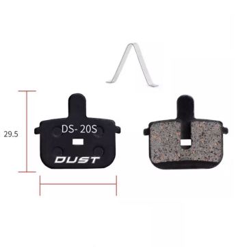 Risk Dust DS-20S Yarı Metal Bisiklet Disk Fren Balatası