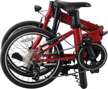 20 Dahon Unio E20 V-Fren Elektrikli Katlanır Bisiklet Kırmızı