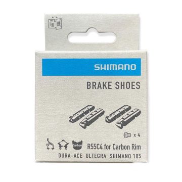 Shimano R55C4 Karbon Jant Uyumlu Pabuç Pedi Dura-Ace/Ultegra/105 2 Çift Y8L298072