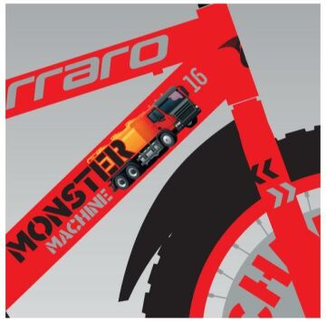 16 Carraro Monster V-Fren Erkek Çocuk Bisikleti