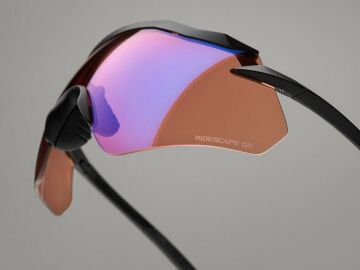Shimano EQUINOX Bisiklet Gözlüğü Mat Siyah Çerçeve Ridescape OR Lens
