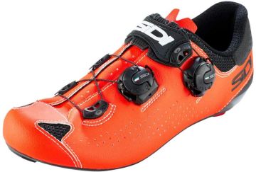 Sidi Genius 10 Yol Bisikleti Kilitli Ayakkabı Kırmızı