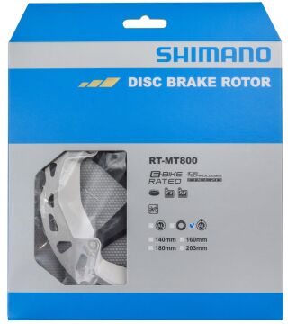 Shimano Ultegra/Deore XT RT-MT800 203mm Center Lock Ice-Tech Freeza Rotor IRTMT800LJ