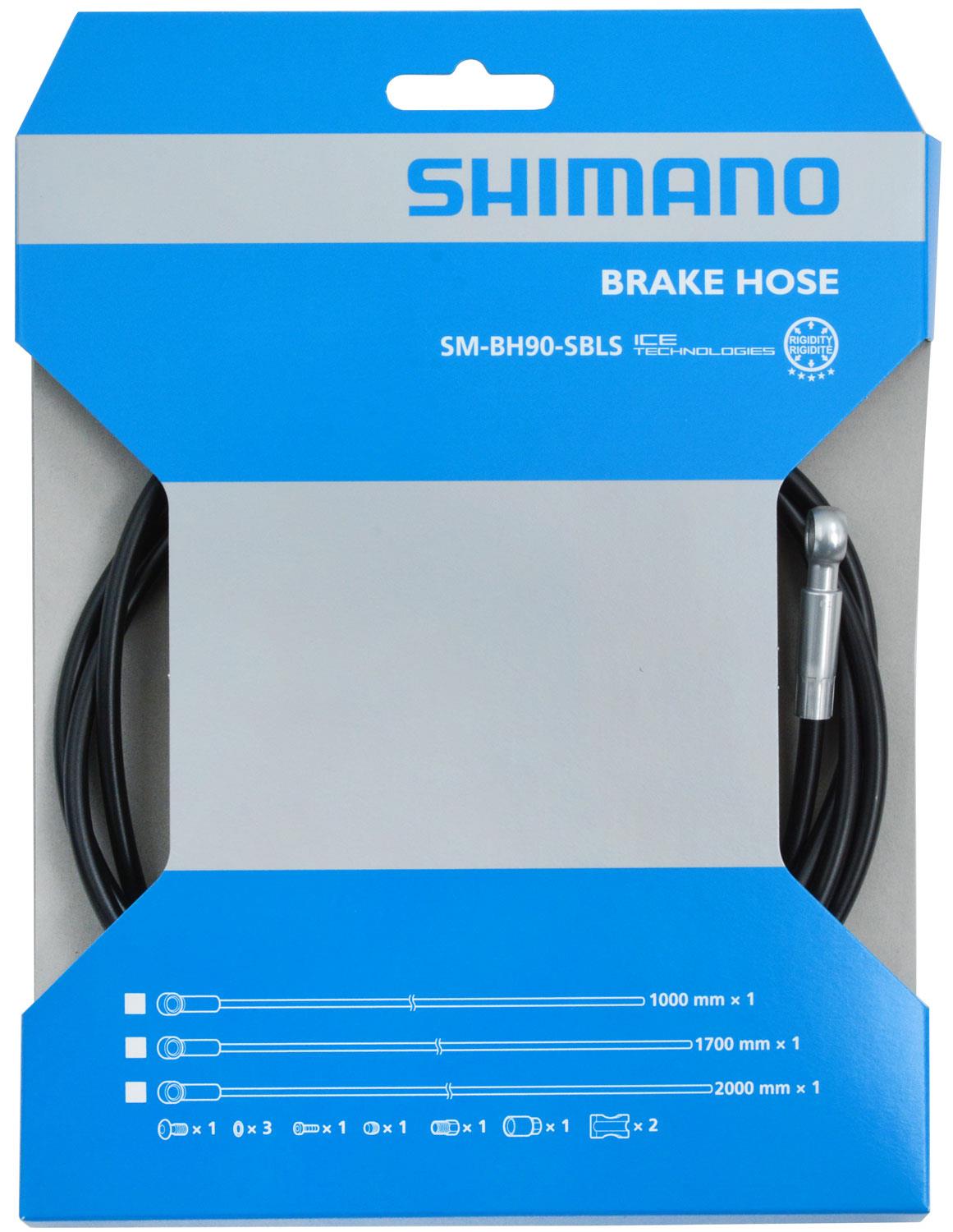 Shimano SM-BH90-SBLS Hidrolik Disk Fren Hortumu 2000mm Siyah