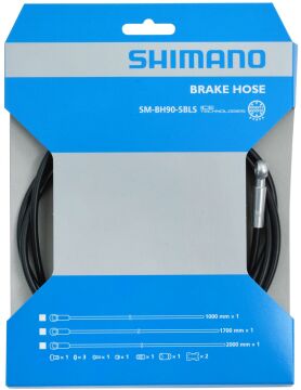 Shimano SM-BH90-SBLS Hidrolik Disk Fren Hortumu 1000mm Siyah